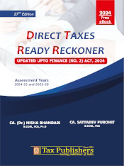 Direct Taxes Ready Reckoner, 2024